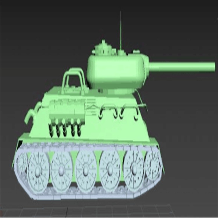 集美充气军用坦克模型